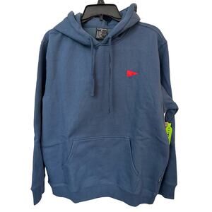 Florence Marine X Burgee Hoodie Sweatshirt Dark Blue Size Medium New with tags